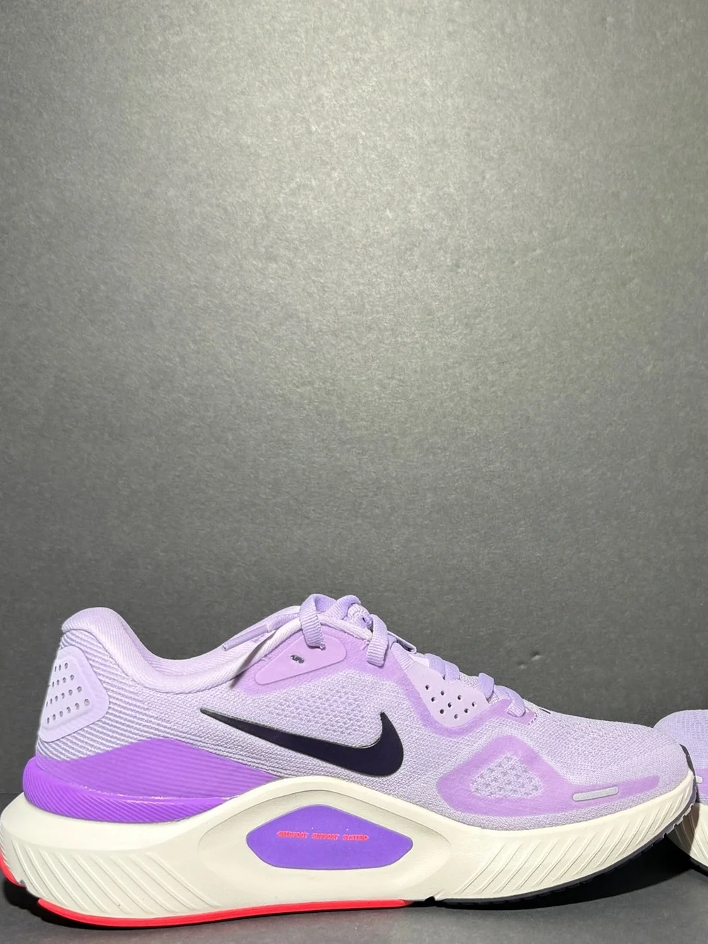 Nike Women’s Running Shoes — Lavender with Black Swoosh and Pink Accents